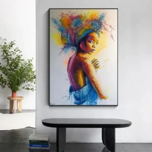 Tableau Artiste Africain