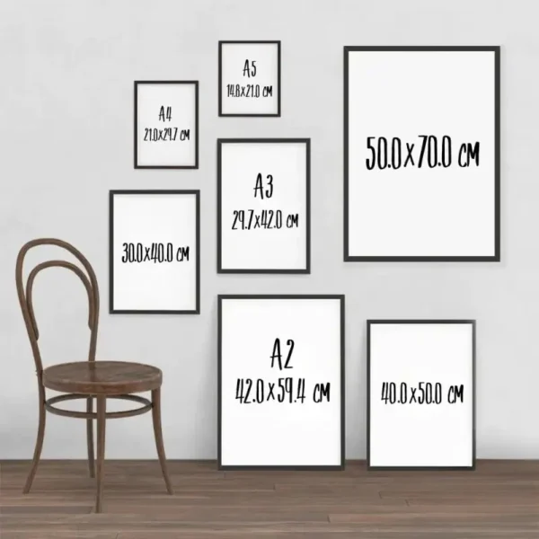 Décor africain : tableau femme élégante