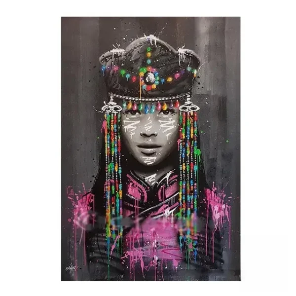 Art africain moderne pour décoration intérieure