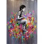 Art mural africain pour ambiance moderne