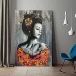 Décoration murale moderne avec thème africain