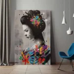 Art contemporain évoquant des racines africaines