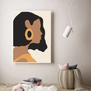 Peinture africaine traditionnelle pour décoration intérieure