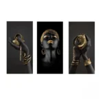 Tableau féminin inspiré de la culture africaine