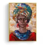 Art mural représentant l'héritage africain