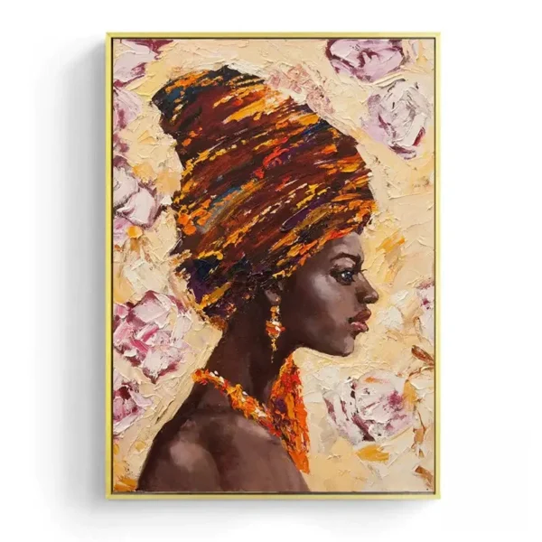 Décoration inspirée de l'art africain contemporain