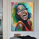 Illustration artistique inspirée de l'Afrique