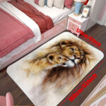 Tapis au design inspiré de la faune africaine