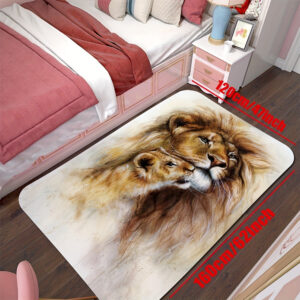 Tapis au design inspiré de la faune africaine
