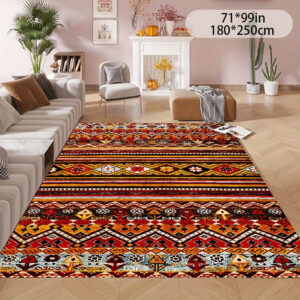 Tapis d'Afrique traditionnel avec des motifs originaux