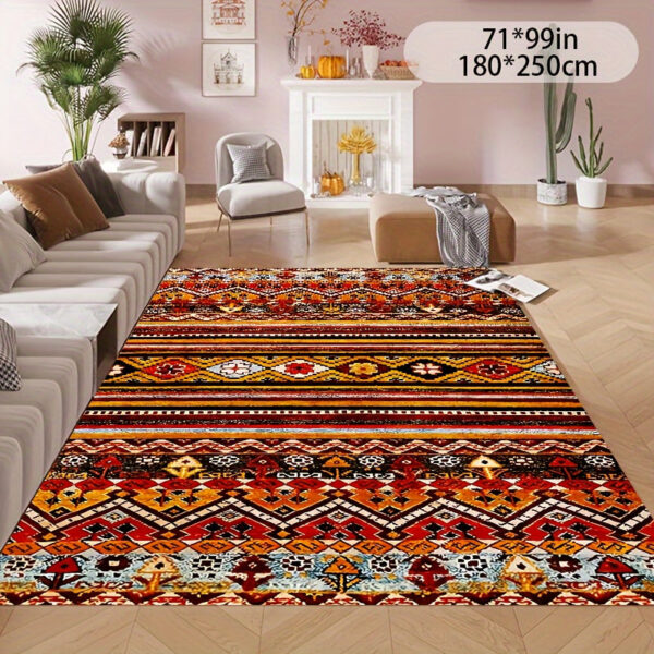 Tapis d'Afrique traditionnel avec des motifs originaux