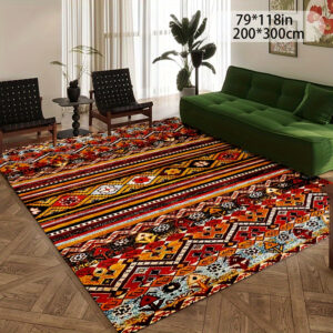 Tapis africain décoratif fait à la main