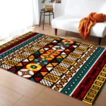 Tapis africain décoratif pour salon - vue 2