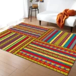 Tapis africain décoratif pour salon - vue 3