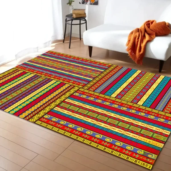 Tapis africain décoratif pour salon - vue 3