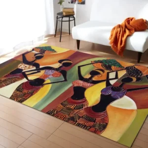 Tapis africain tissé à la main pour intérieur