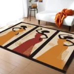 Tapis traditionnel africain pour ambiance chaleureuse