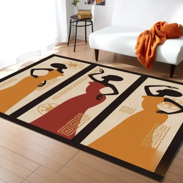 Tapis traditionnel africain pour ambiance chaleureuse
