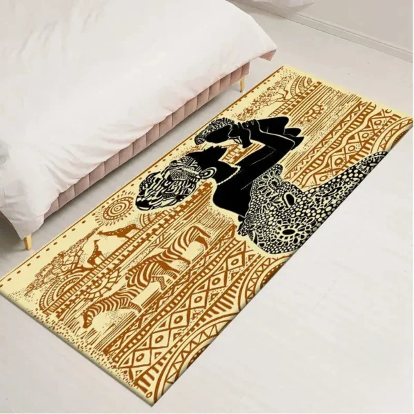 Tapis style tribal pour une ambiance chaleureuse