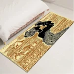 Tapis ethnique aux couleurs vives et chaleureuses