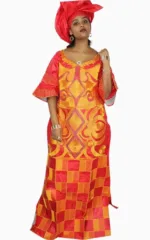 Tenue Africaine Femme pour mariage élégante et colorée