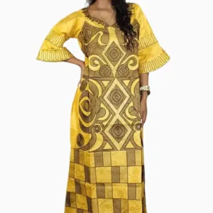 Vêtement africain traditionnel pour femme, idéal pour événements