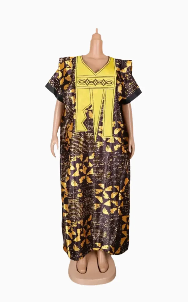 Boubou femme pour un look authentique africain