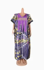 Tenue boubou avec coupe traditionnelle et moderne