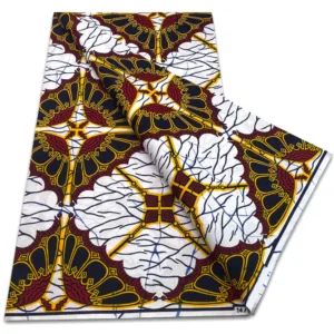 Tissu Africain Wax tendance aux motifs colorés et originaux