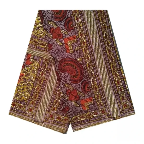 Tissu Africain aux Couleurs Vives
