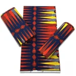 Tissu Traditionnel à Motifs Énergiques