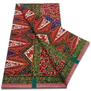 Tissu Wax Africain Chic aux motifs colorés et contemporains