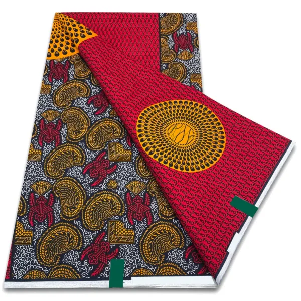 tissu-wax-africain-enduit-1 Tissu Wax Africain Enduit aux motifs colorés et modernes