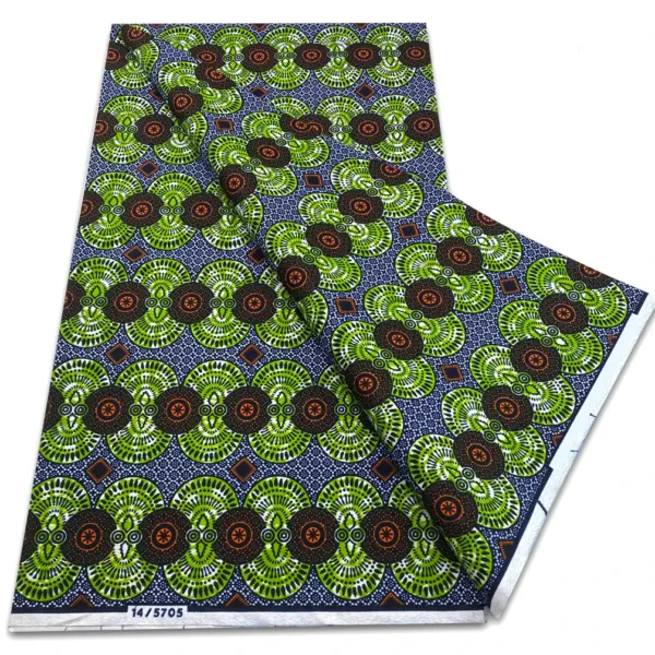 tissu-wax-africain-vert-et-bleu-1 Tissu Africain Wax Vert et Bleu