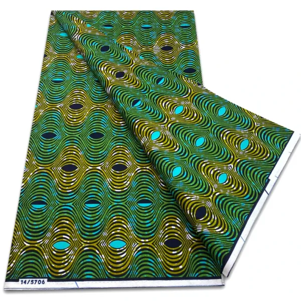 tissu-wax-vert-1 Tissu Wax Vert