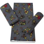 Tissu africain traditionnel gris pour accessoires élégants