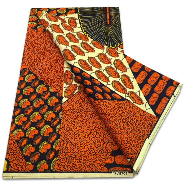 tissus-africains-traditionnel-orange-1 Tissu africain traditionnel orange