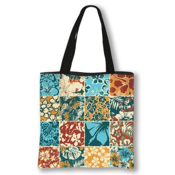 tote-bag-africain-floral-1 Tote Bag Africain Floral en tissu wax coloré