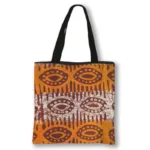Tote Bag Africain aux motifs traditionnels en tissu Wax