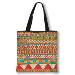 Tote Bag en Tissu Africain coloré et unique