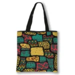 Tote Bag Tissu Wax coloré au design unique