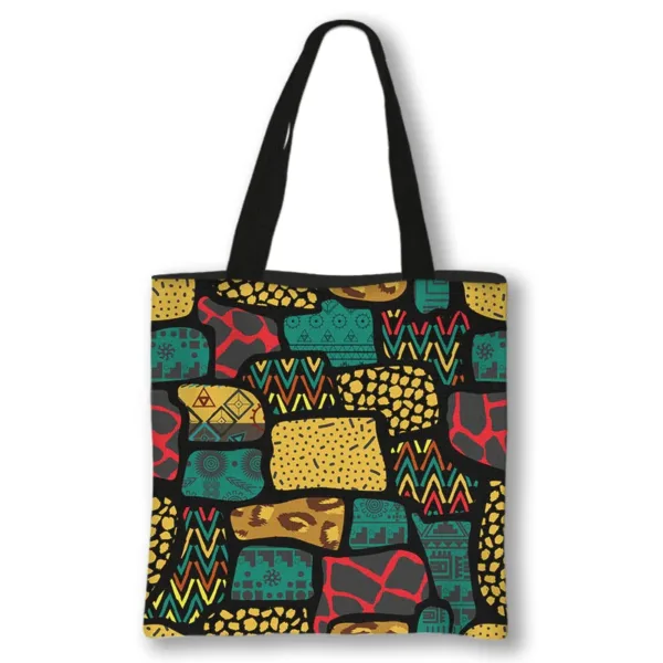 tote-bag-tissu-wax-1 Tote Bag Tissu Wax coloré au design unique