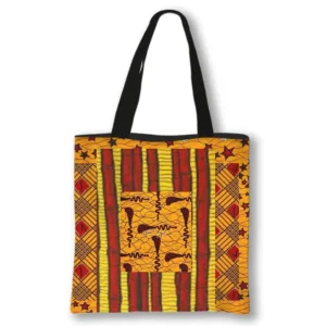 Tote Bag Wax Orange élégant et pratique pour un usage quotidien