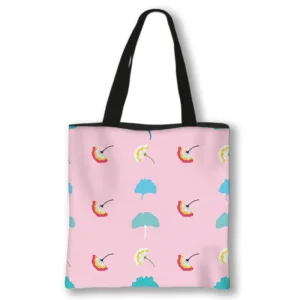 Tote Bag Wax Rose élégant et coloré pour un usage quotidien