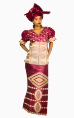 Vêtement ethnique pour femmes, style boubou