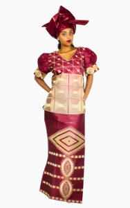 Vêtement ethnique pour femmes, style boubou