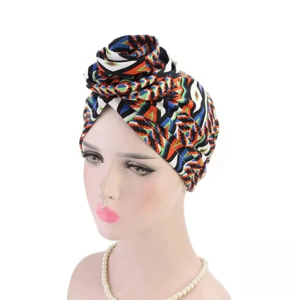 Turban Africain aux couleurs éclatantes et authentiques