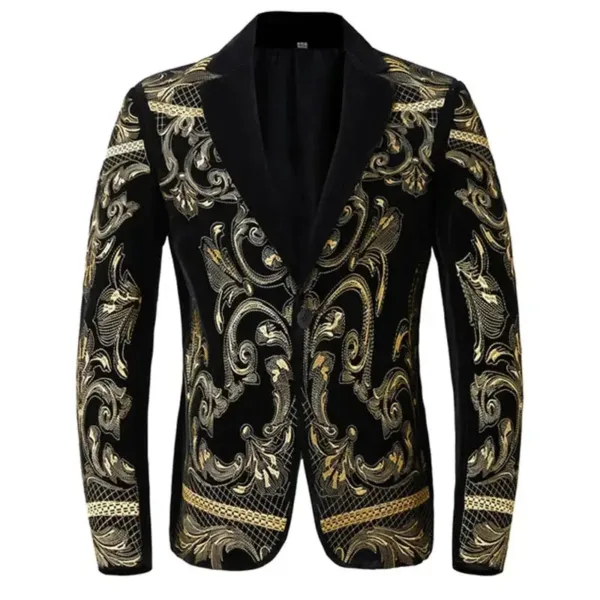 veste-africaine-homme-chic-1 Veste africaine homme chic au design élégant et coloré