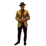 Veste Africaine Kente pour homme