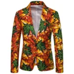 Veste Africaine Homme en tissu Wax coloré et unique